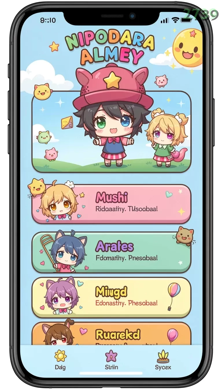 Cuplikan layar V96 — menu navigasi