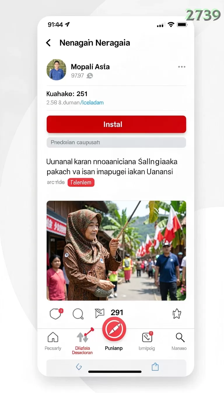 Cuplikan layar 7METER — pengaturan akun
