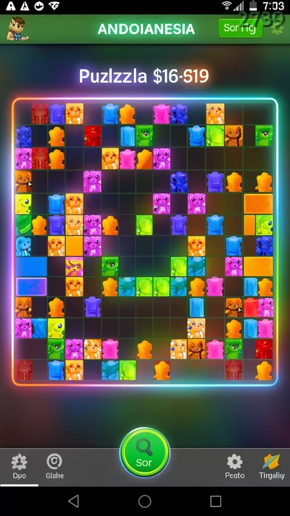 Cuplikan layar IMAGES — menu navigasi